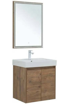 Комплект мебели Aquanet Nova Lite 60 / 75 2 двери дуб рустикальный