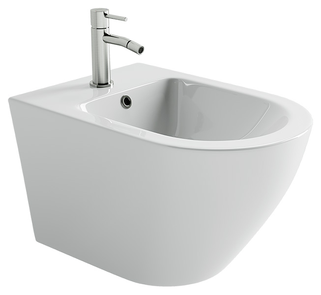 Подвесное биде CeramicaNova Whirl CN11008