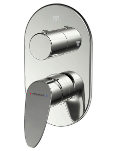Смеситель скрытого монтажа Bravat Drop P69190C-2-RUS (2 функции)