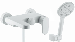 Смеситель для ванны Boheme Spectre 453-MW Matt White