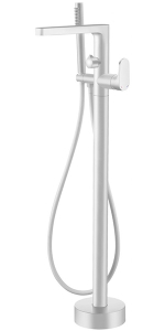Смеситель для ванны Boheme Spectre 459-MW Matt White напольный