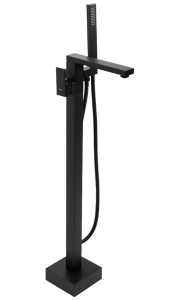 Смеситель для ванны Rea Tery black REA-B5304 напольный