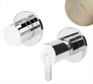 Смеситель скрытого монтажа Bruma Leaf 1673123MM (3 функции)