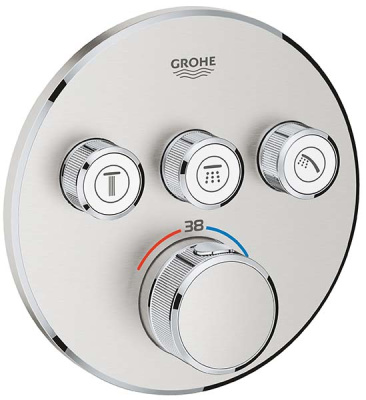 Смеситель встраиваемый Grohe Grohtherm SmartControl	29121000 / 29121DC0 термостатический
