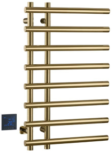 Полотенцесушитель Boheme Uno 722-MG Matt gold электрический