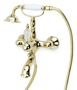 Смеситель для ванны Boheme Crystal 283-CRST