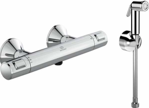 Смеситель для душа Ideal Standard Ceratherm T25 термостатический с гигиеническим душем