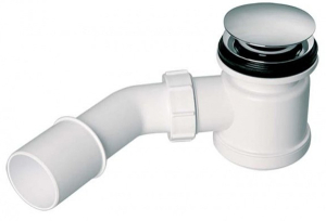 Сифон для ванны McAlpine HC26-IOF-95-CB Click Clack
