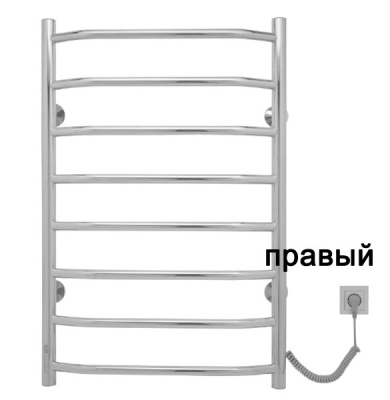 Полотенцесушитель Gloss&Reiter Э2 Terra Л Т8 электрический (кнопка)