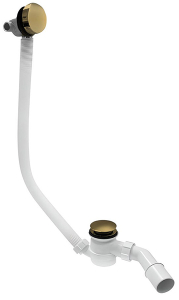 Сифон для ванны McAlpine HCN2600CC-15MM-Gold Click Clack