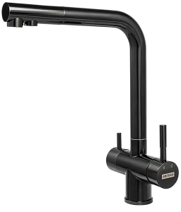 Смеситель для кухонной мойки Arfeka AF SDS-03SS304 Black Grafit под фильтр