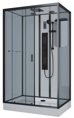 Душевая кабина Niagara NG-6912-01GQL / NG-6912-01GQR Black