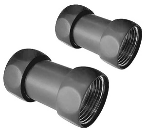 Комплект прямых американок 1"х3/4" Г/Г оружейная сталь