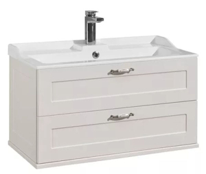 Тумба под умывальник Акватон Леон 65 1A187001LBPS0 / 80 1A186301LBPS0 дуб белый
