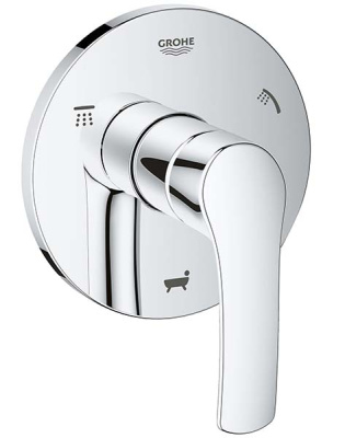 Переключатель режимов встраиваемый Grohe Eurosmart 19972002 (3 функции)