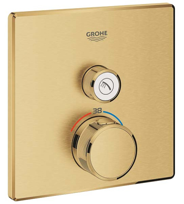 Смеситель встраиваемый Grohe Grohtherm SmartControl	29123GN0 термостатический