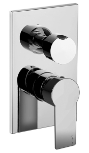 Смеситель встраиваемый Paffoni Tango TA019CR для душа (3 функции)