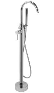 Смеситель для ванны Rea Mono chrom REA-B2715 напольный