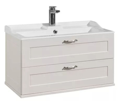 Тумба под умывальник Акватон Леон 65 1A187001LBPS0 / 80 1A186301LBPS0 дуб белый