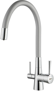 Смеситель для кухонной мойки Lemark Comfort LM3075C-Silver с подключением к системе очистки воды