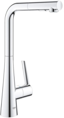 Смеситель для кухонной мойки Grohe Zedra 32553002 / 32553DC2 с выдвижным изливом