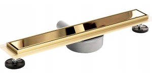 Душевой трап Rea Pure Neo Pro L Gold Mirror 50 / 60 / 70 / 80 / 90 / 100