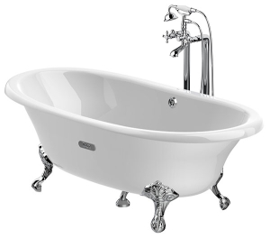 Чугунная ванна Roca Newcast White A233650007, 170х85