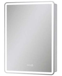 Шкаф-зеркало Equil Nice LED 60 с часами