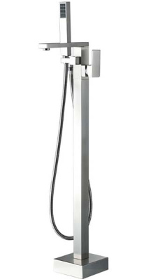 Смеситель для ванны Boch Mann Albano BM7774 / Albano Brush Nickel BM8924 напольный