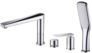 Смеситель на борт ванны Boheme Venturo 370 хром
