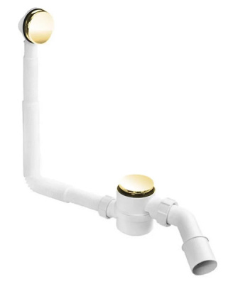 Сифон для ванны McAlpine HC2600CL-Gold