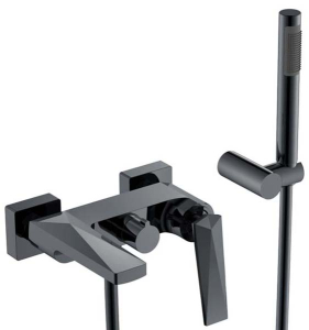 Смеситель для ванны Boheme Venturo 373-SGM Shine Gun Metall