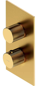 Смеситель встраиваемый Omnires Contour CT8036GLB (1 функция) термостатический