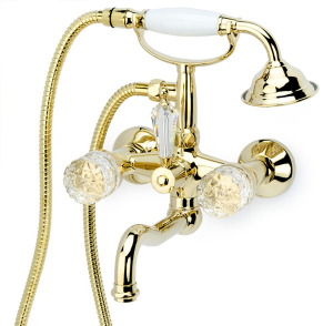 Смеситель для ванны Boheme Crystal 293-CRST