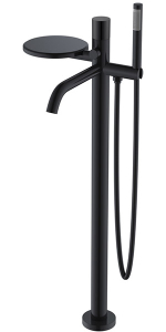 Смеситель для ванны Boheme Stick 129-BB.2 Black Touch напольный