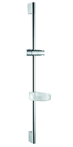 Душевая штанга Milardo Shower Bar 0807000M17 с мыльницей