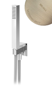 Душевая лейка со шлангом Bruma Quadra 1455925MM Morning Mist
