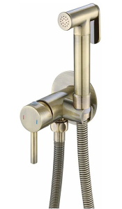 Смеситель встраиваемый Haiba HB5511-4 с гигиеническим душем