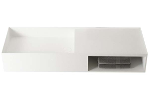 Умывальник Vincea Solid Surface VWB-6S180MW / VWB-6S112MW