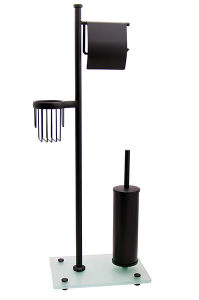 Многофункциональная стойка для туалета Wasserkraft K-1264BLACK