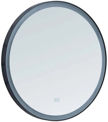 Зеркало Aquanet Тренд D 60 / 70 / 80 / 90 Led черный