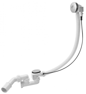 Сифон для ванны McAlpine Push Button HC31PB1.0-CP