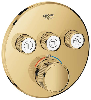 Смеситель встраиваемый Grohe Grohtherm SmartControl 29121GL0 / 29121GN0 термостатический
