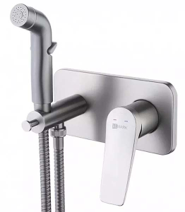 Смеситель встраиваемый Lemark Bronx LM3720GM с гигиеническим душем
