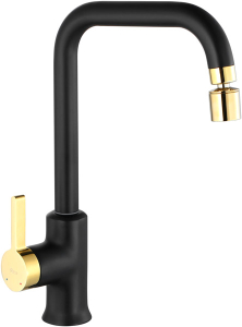 Смеситель для кухонной мойки Rea Polo Black Gold REA-B9980