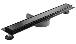 Душевой трап Rea Neox Pro Black двусторонний 60 / 70 / 80 / 90 / 100