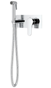 Смеситель встраиваемый Teska Elsa Pro BTK6406 с гигиеническим душем