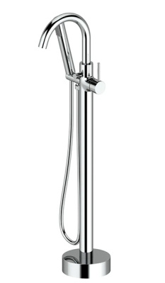 Смеситель для ванны Vivi Felice 0650 Cromo / 0650 Nichel напольный