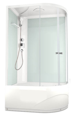 Душевая кабина Domani-Spa Delight 128 high белая