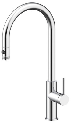 Смеситель для кухонной мойки Paulmark Galant Ga213077-BS / Ga213077-CR с подключением к фильтру воды
